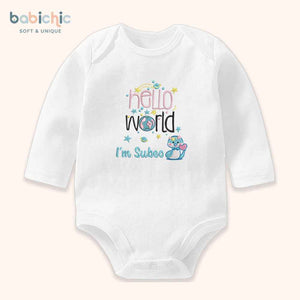 Quà đầy tháng cho bé gái cá nhân hóa – Set thêu tên Subeo & rắn xanh pastel